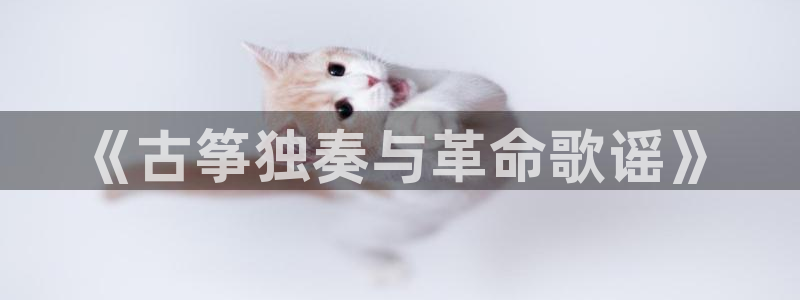 凯发k8娱乐平台下载：《古筝独奏与革命歌谣》
