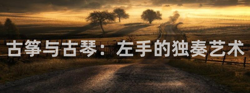 k8凯发是做什么的：古筝与古琴：左手的独奏艺术